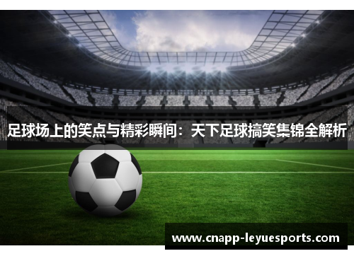 足球场上的笑点与精彩瞬间：天下足球搞笑集锦全解析
