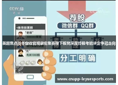 英超焦点战冬窗收官观察密集赛程下板凳深度终极考验决定争冠走向